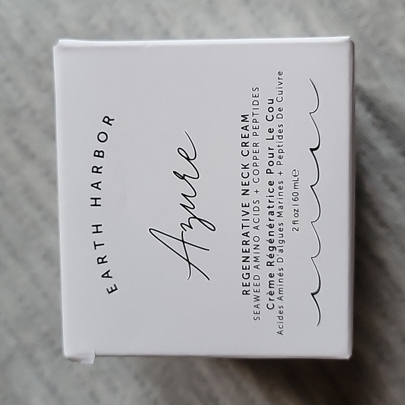 Earth Harbor AZURE Regenerative Neck Crème - 2 fl oz - NIB - Picture 2 of 8